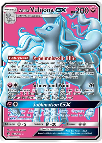 Alola Vulnona GX