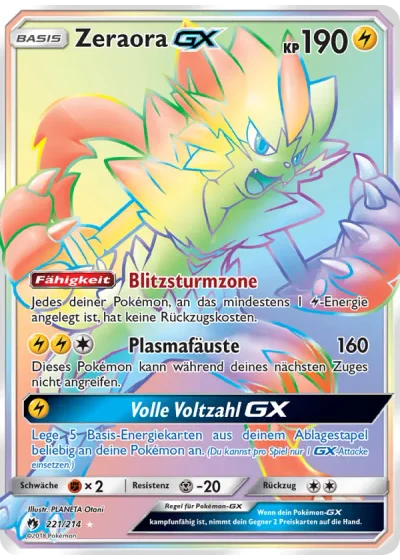 Zeraora GX