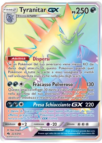 Tyranitar GX