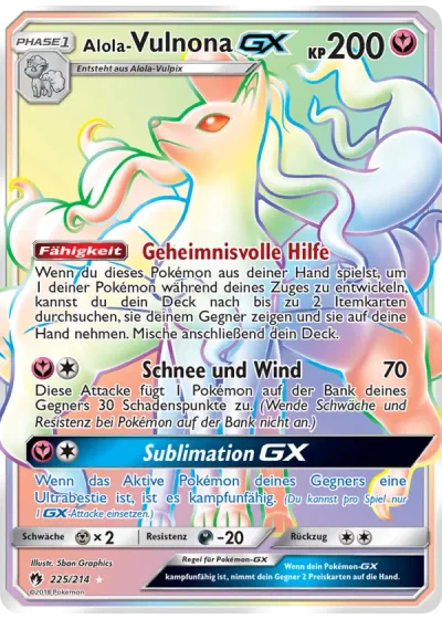 Alola Vulnona GX