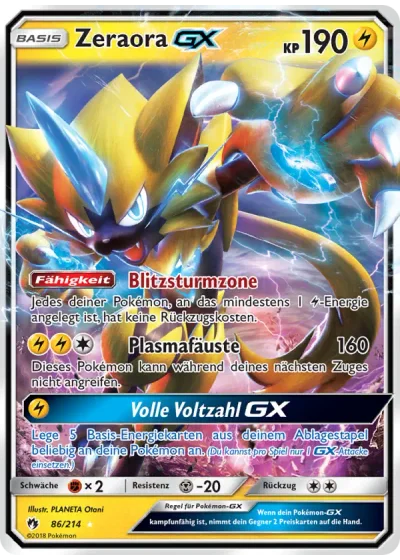 Zeraora GX