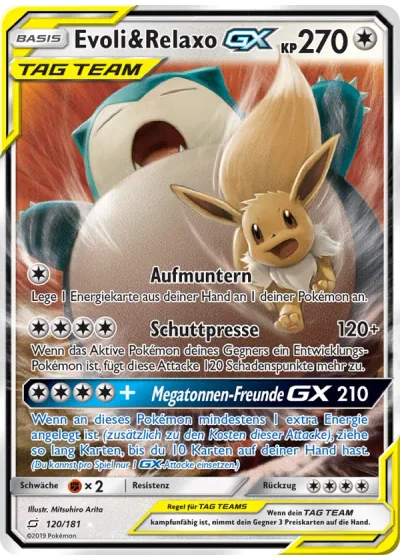 Evoli & Relaxo GX