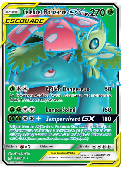 Celebi et Florizarre GX