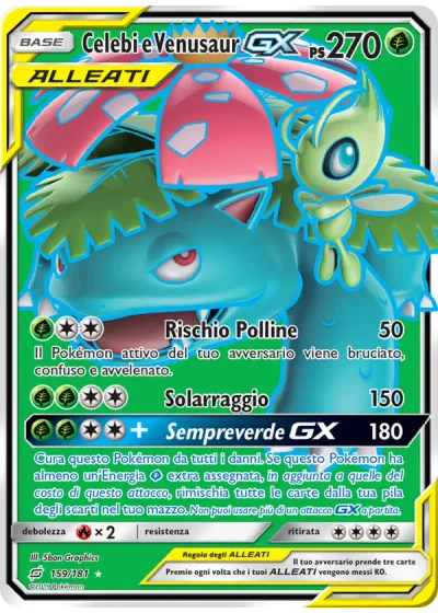 Celebi e Venusaur GX