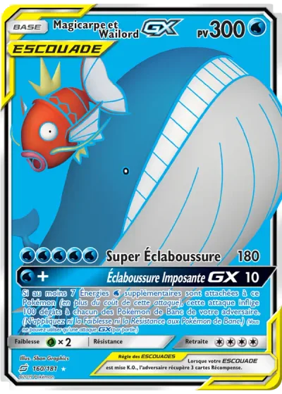 Magicarpe et Wailord GX