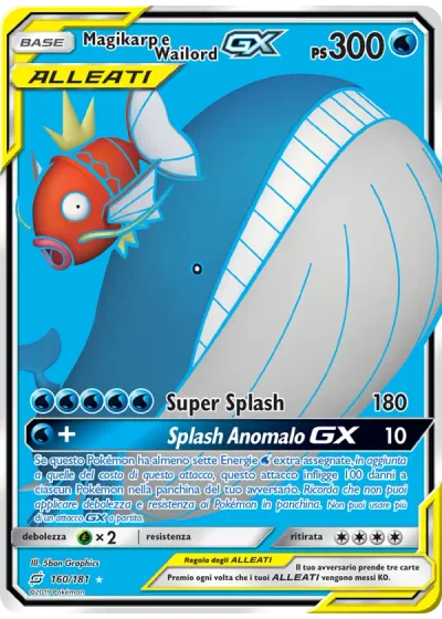 Magikarp e Wailord GX