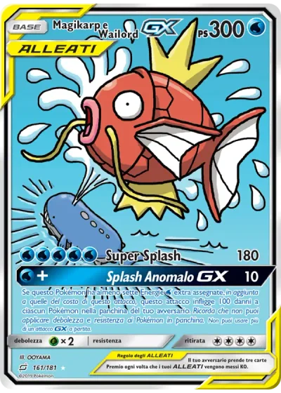 Magikarp e Wailord GX