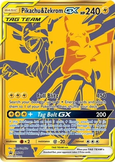 Pikachu & Zekrom-GX