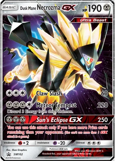 Dusk Mane Necrozma GX