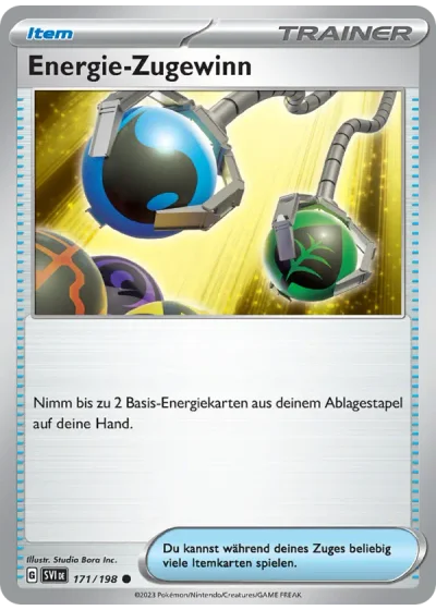 Energie-Zugewinn