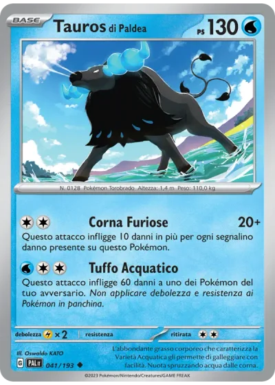 Tauros di Paldea