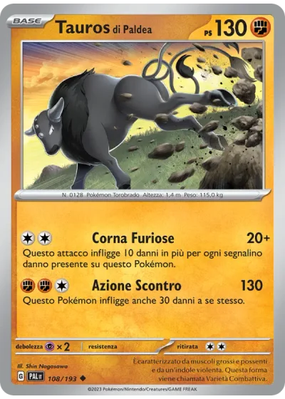 Tauros di Paldea