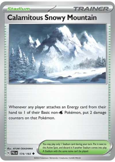 Calamitous Snowy Mountain
