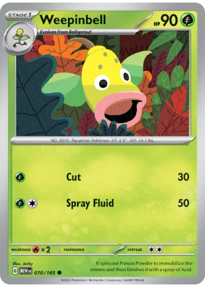 Weepinbell