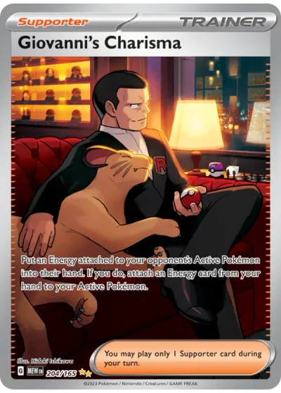 Giovanni's Charisma