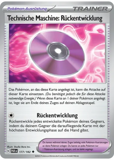 Technische Maschine: Rückentwicklung