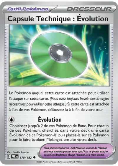 Capsule Technique : Évolution