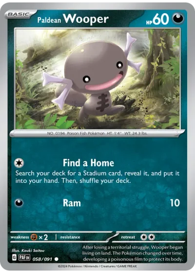 Paldean Wooper