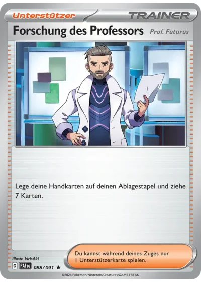 Forschung des Professors