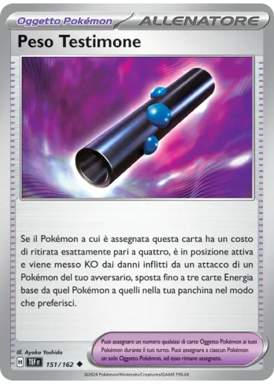 Peso Testimone