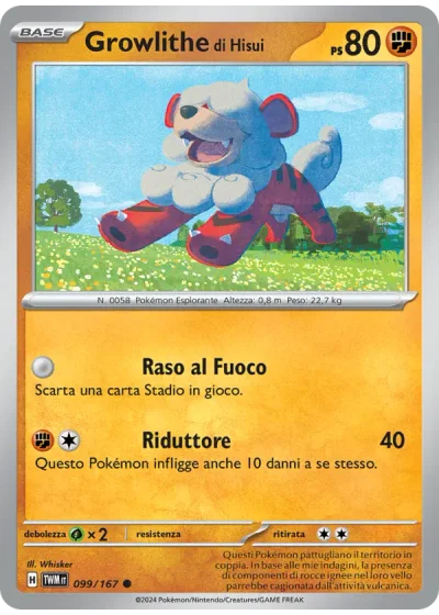Growlithe di Hisui