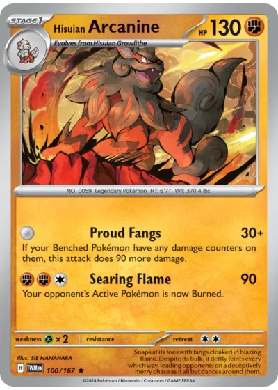 Hisuian Arcanine