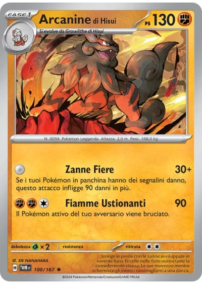 Arcanine di Hisui