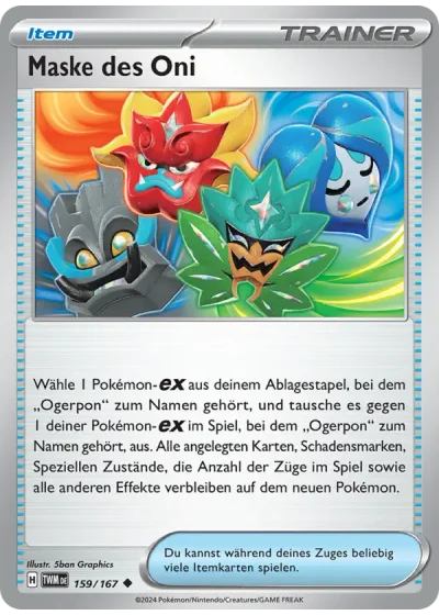 Maske des Oni