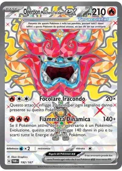 Ogerpon Maschera Focolare-ex