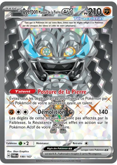 Ogerpon Masque de la Pierre-ex