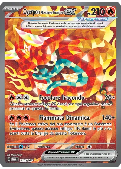 Ogerpon Maschera Focolare-ex