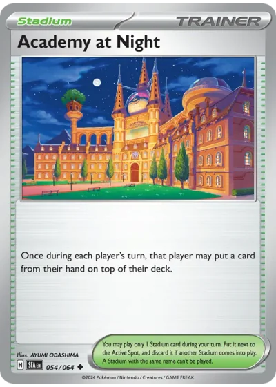 Academy at Night