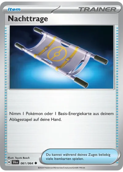 Nachttrage