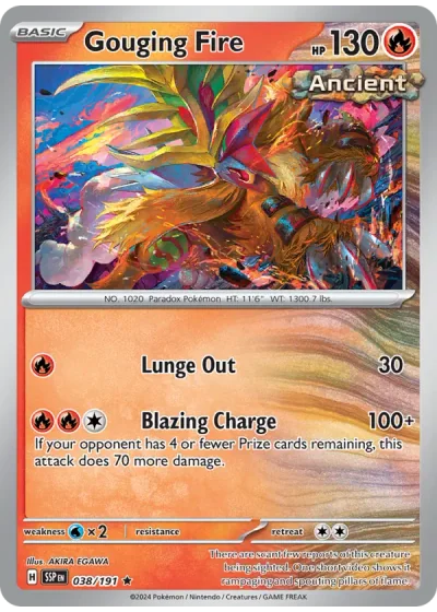 Gouging Fire