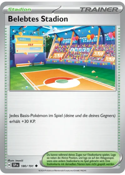 Belebtes Stadion