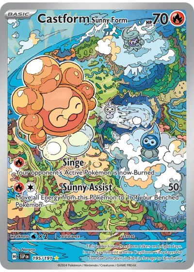 Castform Sunny Form