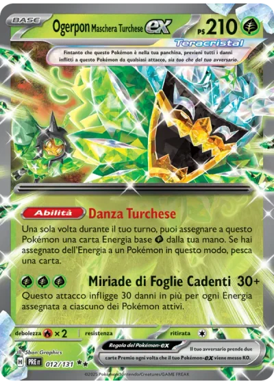 Ogerpon Maschera Turchese-ex