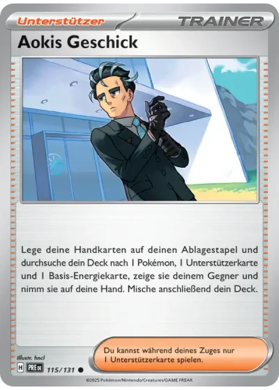 Aokis Geschick
