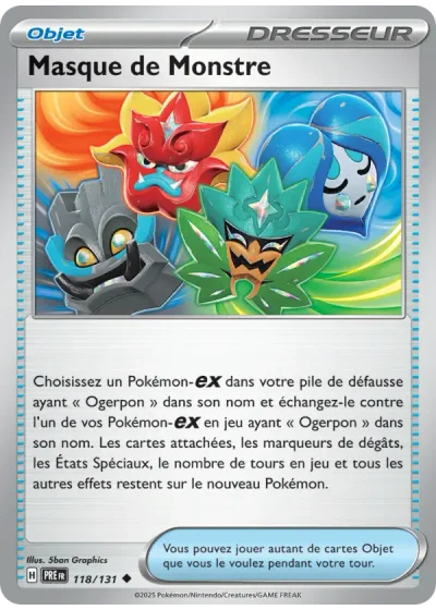 Masque de Monstre