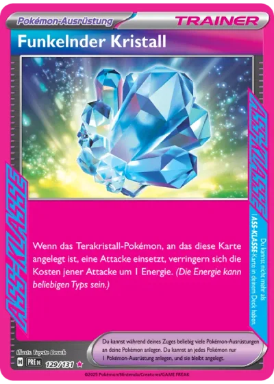 Funkelnder Kristall