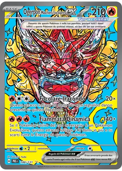 Ogerpon Maschera Focolare-ex