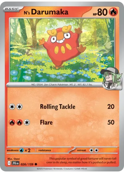 N's Darumaka