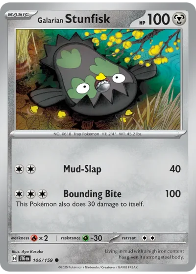Galarian Stunfisk