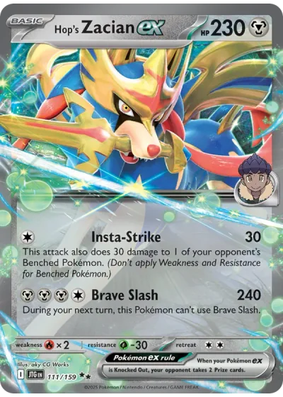 Hop's Zacian ex