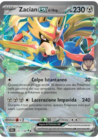 Zacian-ex di Hop