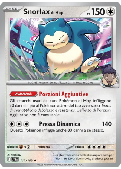Snorlax di Hop