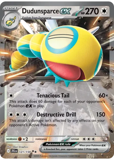 Dudunsparce ex