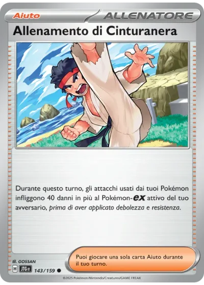 Allenamento di Cinturanera