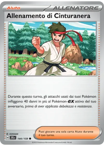 Allenamento di Cinturanera