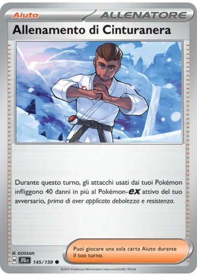 Allenamento di Cinturanera